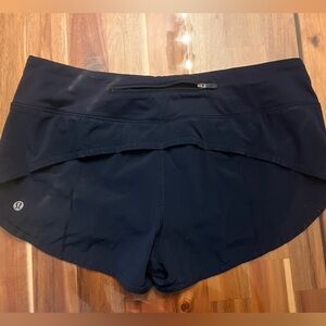 lululemon Hotty Hot DARK NAVY Athletic Shorts